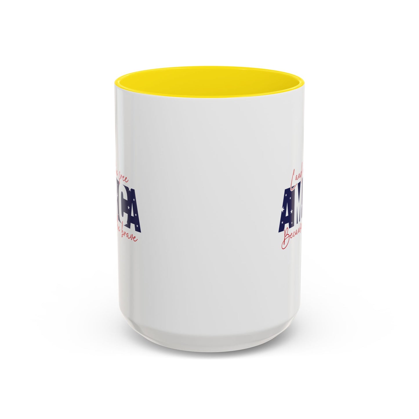 4th of July Mug - American Land of the Free Stars