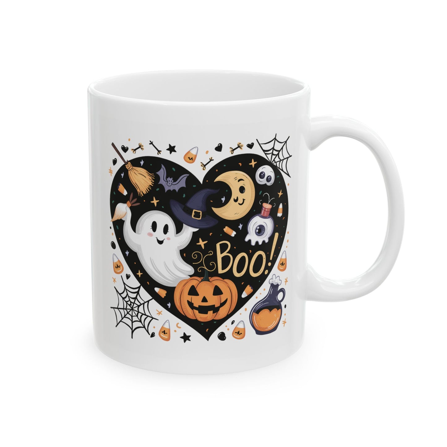 Halloween Mug - Boo Heart