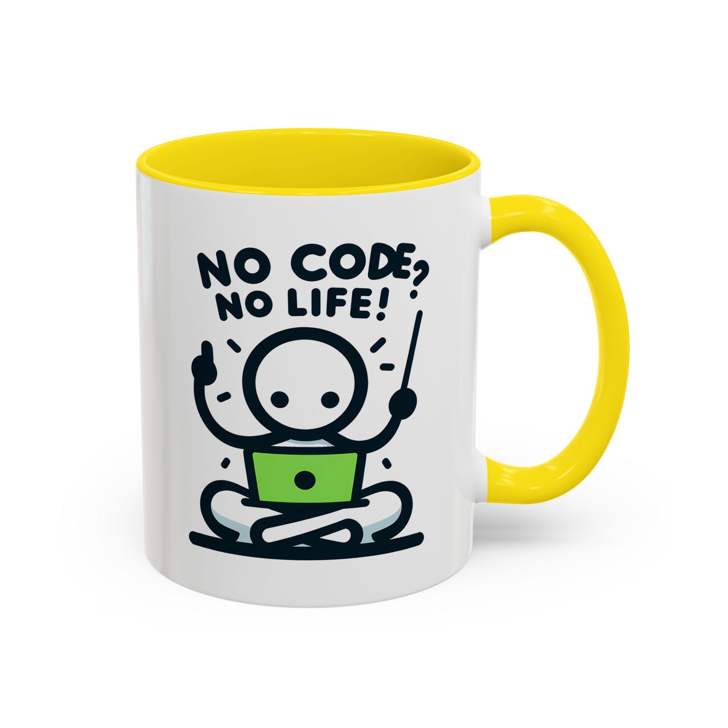 Humor Mug - No Code No Life