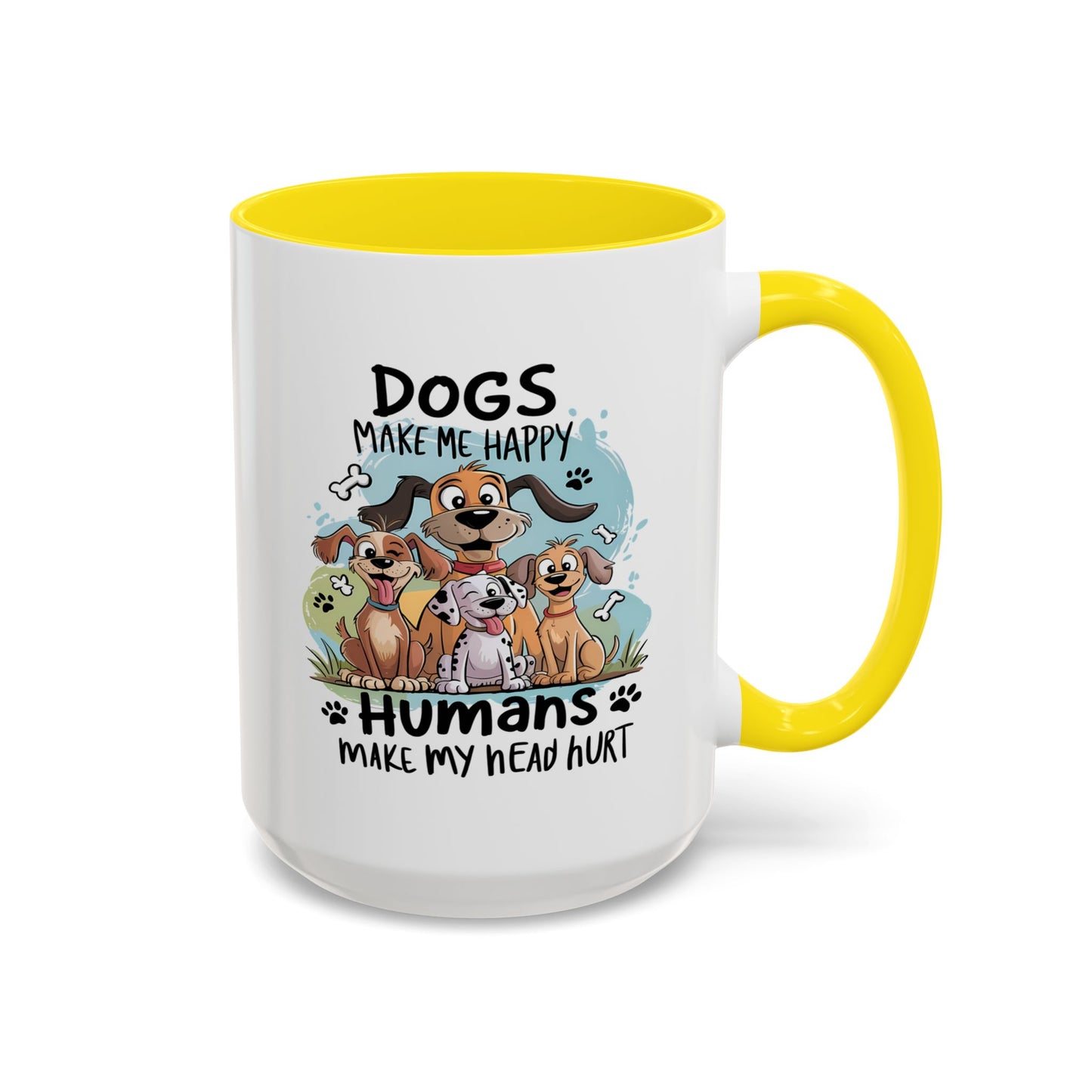 Animal Mug - Dogs Make Me Happy