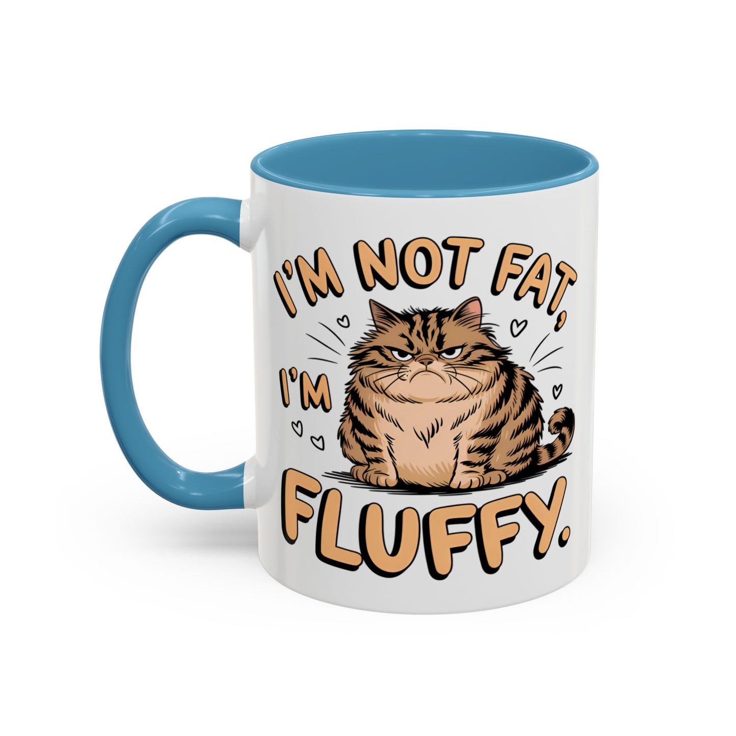 Animal Mug - I'm Not Fat I'm Fluffy
