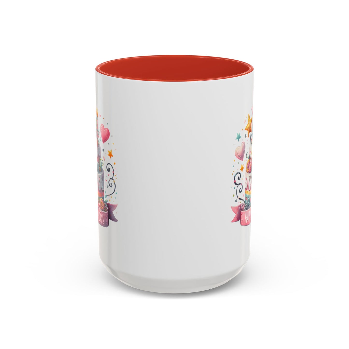 Birthday Mug - Happy Birthday Two Tiered Cake