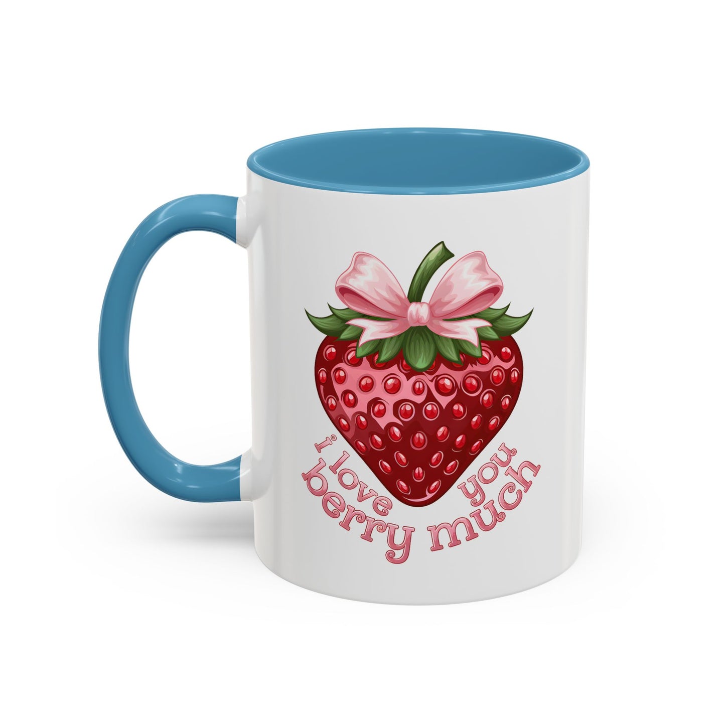 Valentine's Day Mug - I Love You Strawberry