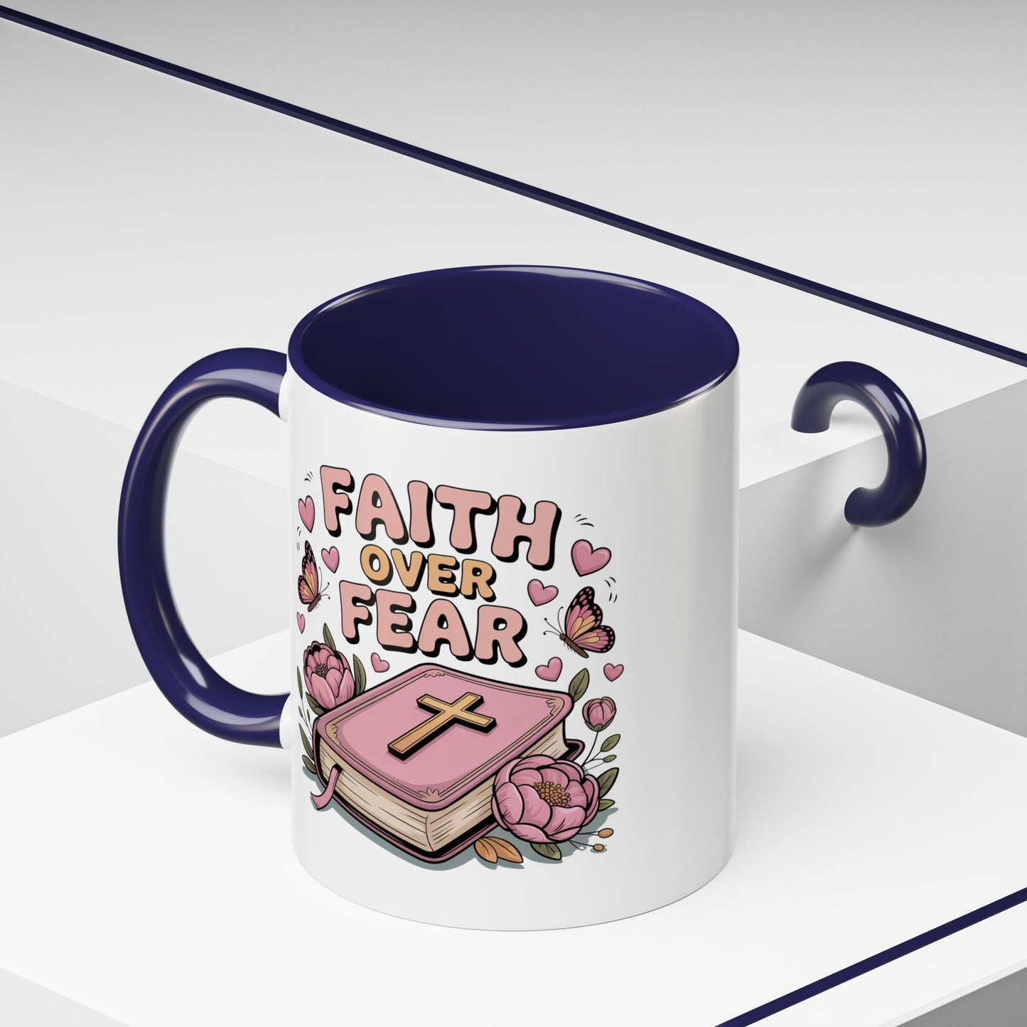 Religious Mug - Faith Over Fear