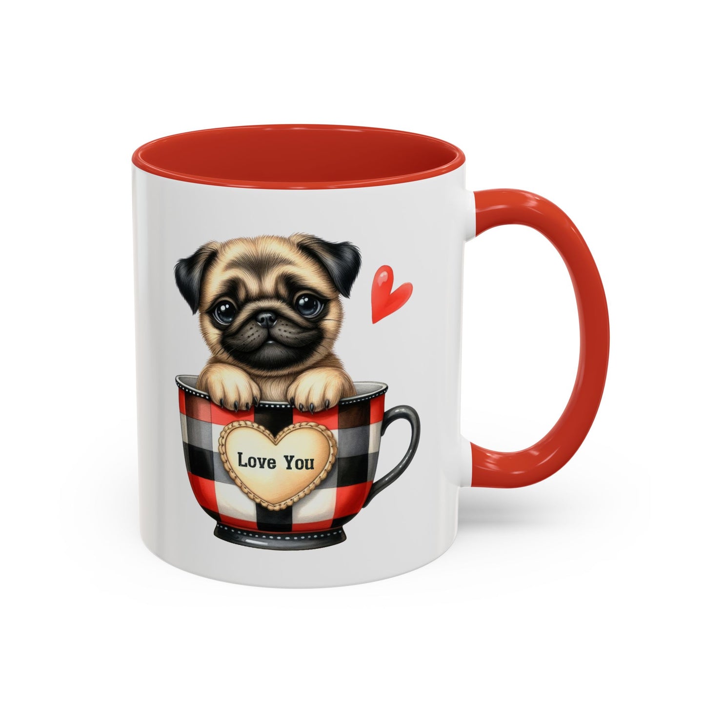 Anniversary Mug - Love You Dog Coffee Cup
