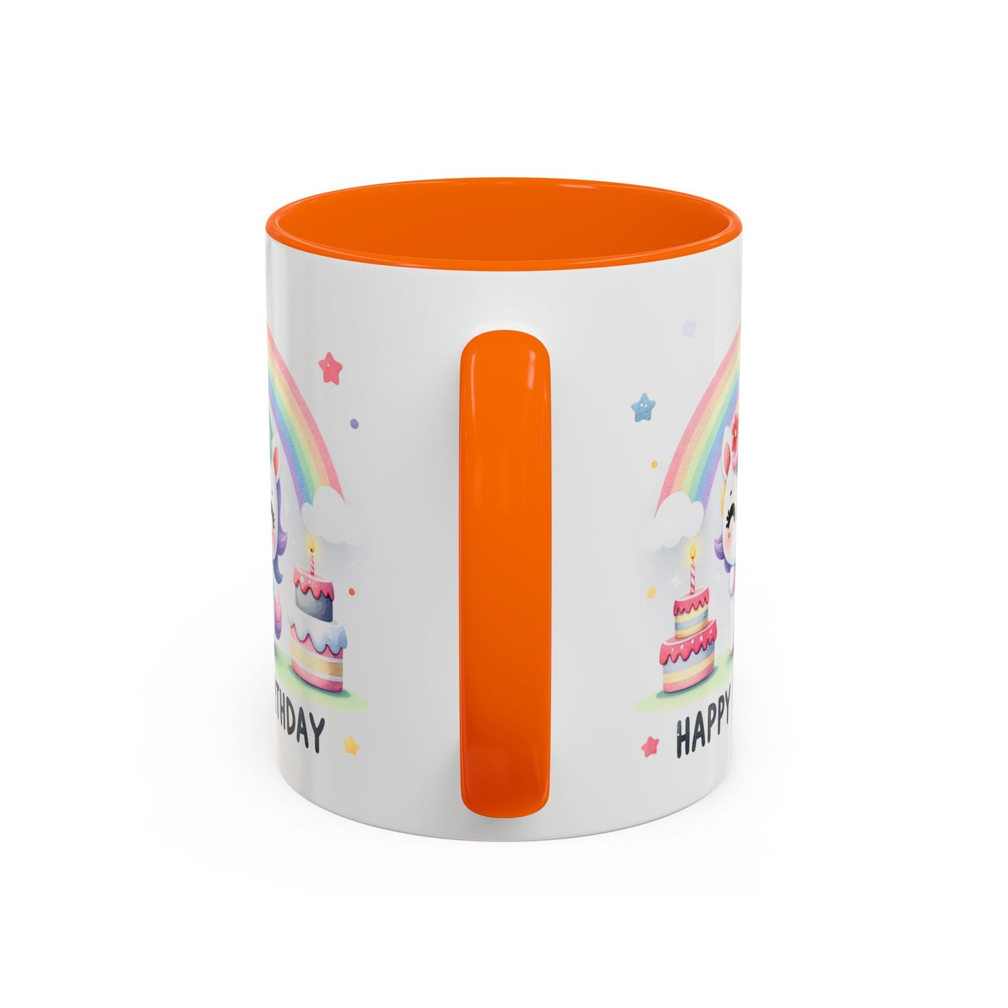 Birthday Mug -  Unicorn With Cakes
