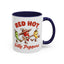 Humor Mug - Red Hot Silly Peppers