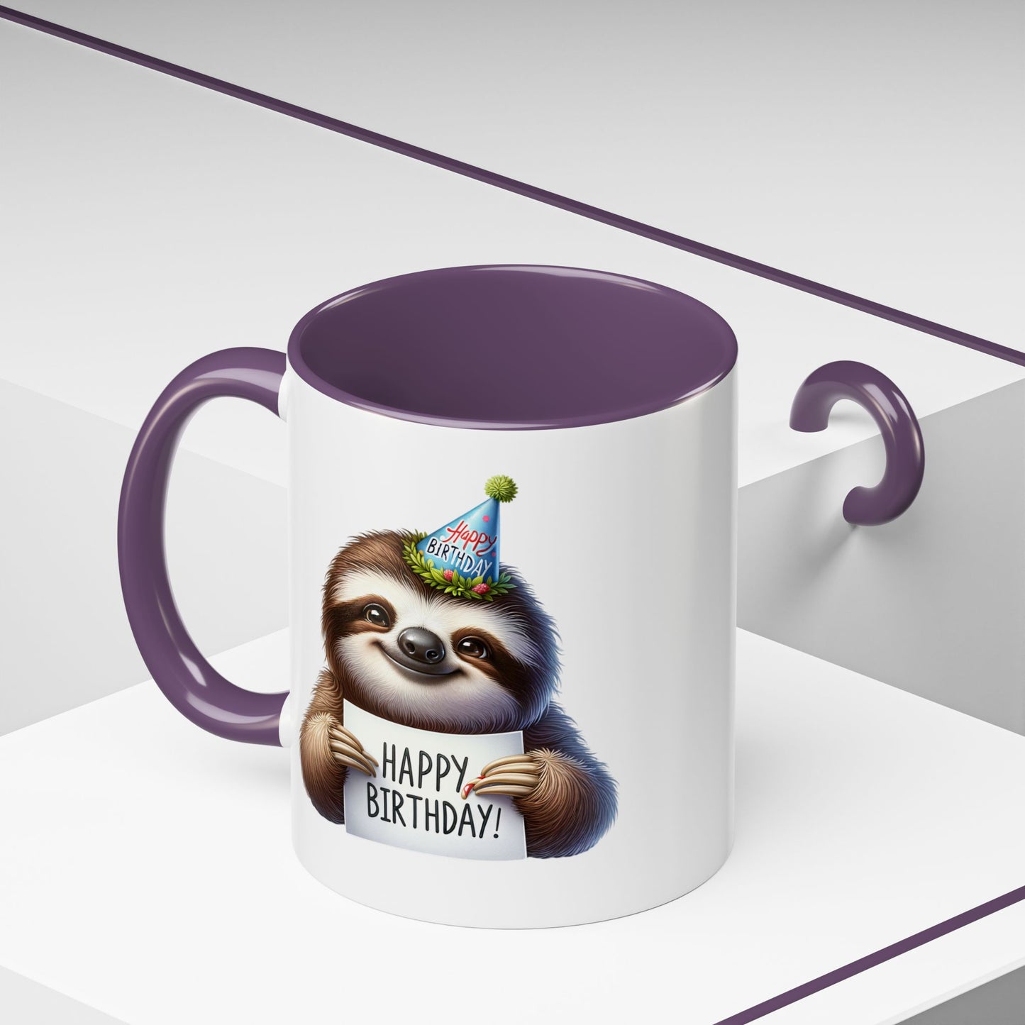 Birthday Mug - Sloth Clipart