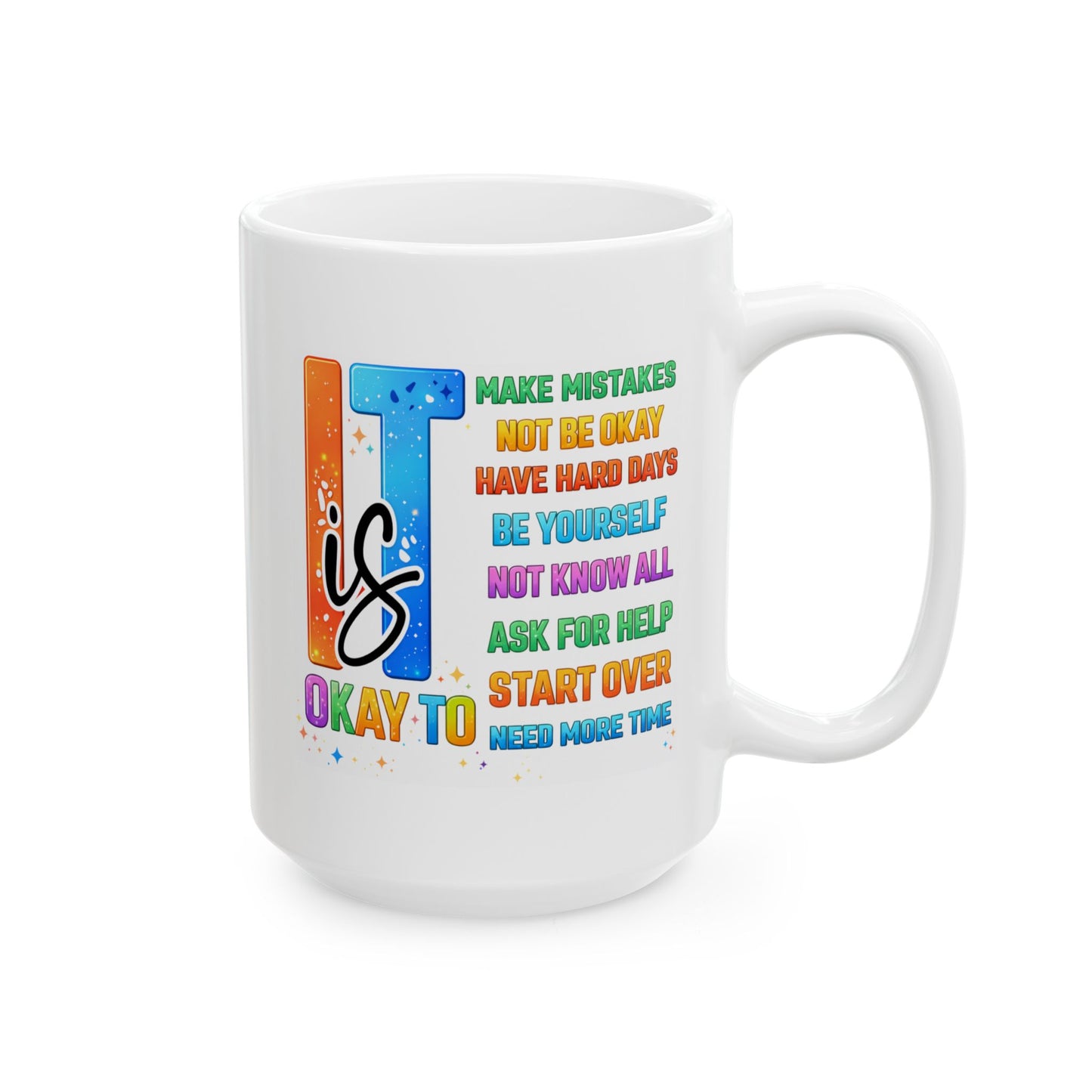Wellness Mug - It's Ok To Make Mistakes