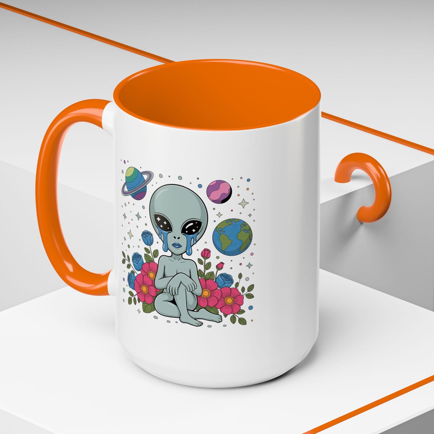 Alien Mug - Crying Alien