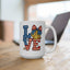 4th of July Mug - Patriotic Love Softball