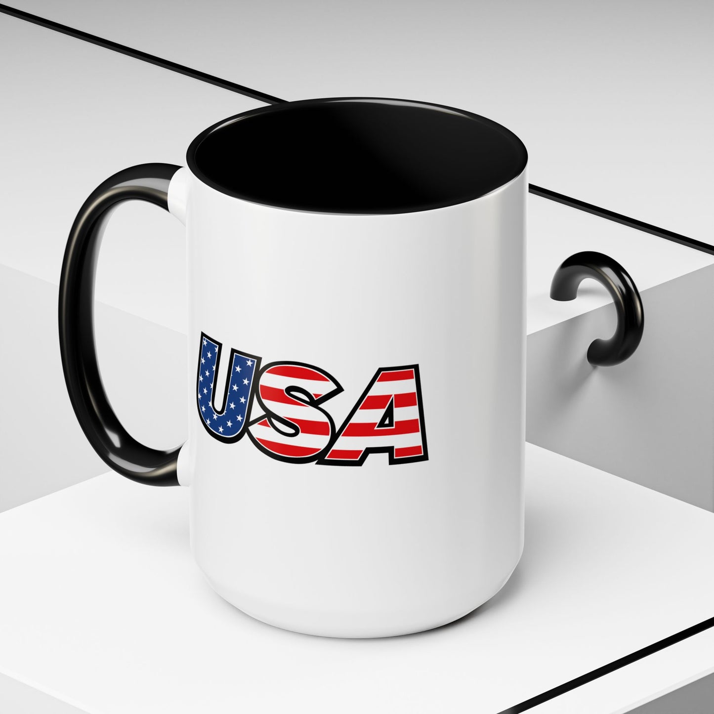 4th of July Mug - USA Flag