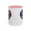 4th of July Mug - USA Sparkle Heart