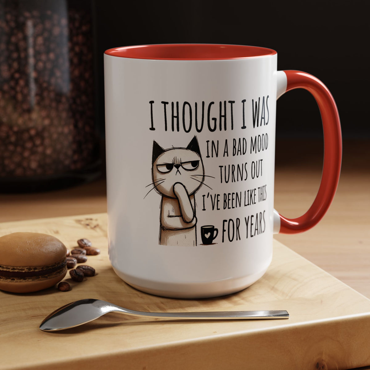Adult Mug - I Thought I Was In A Bad Mood