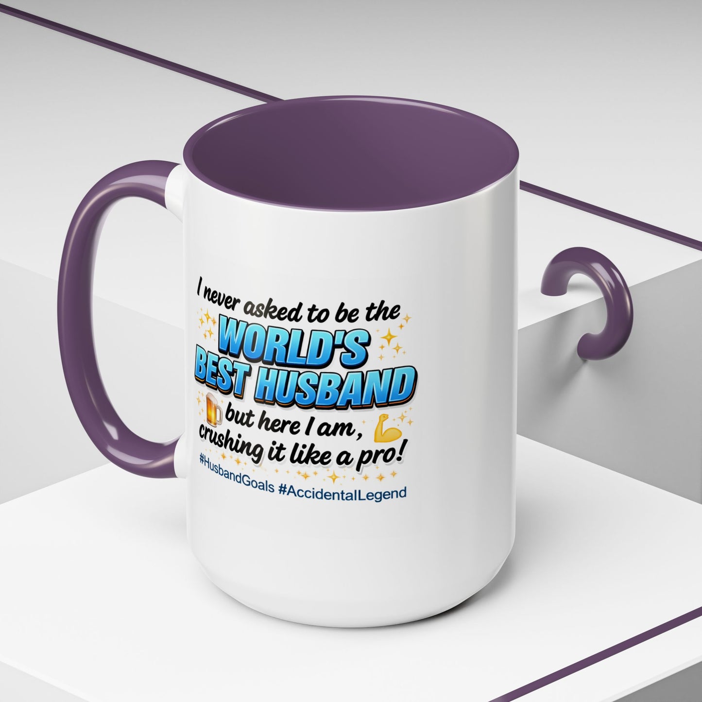 Anniversary Mug - I Never Asked To Be The World's Best Husband