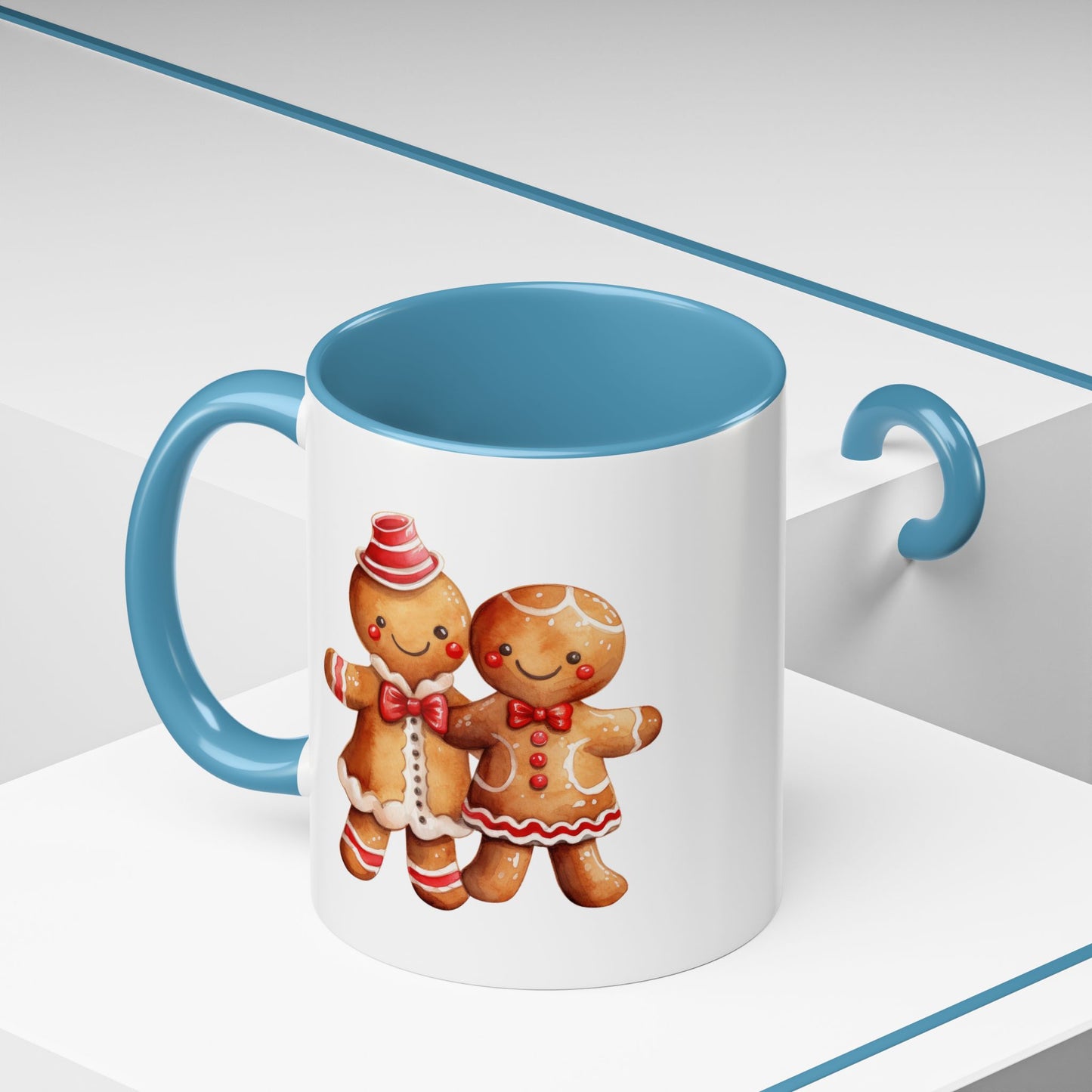 Christmas Mug - Gingerbread Man Boy & Girl