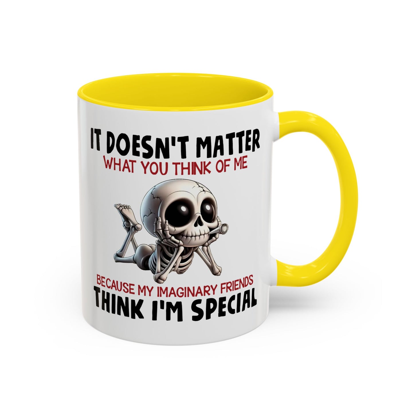 Humor Mug - It Doesn't Matter What You Think of Me