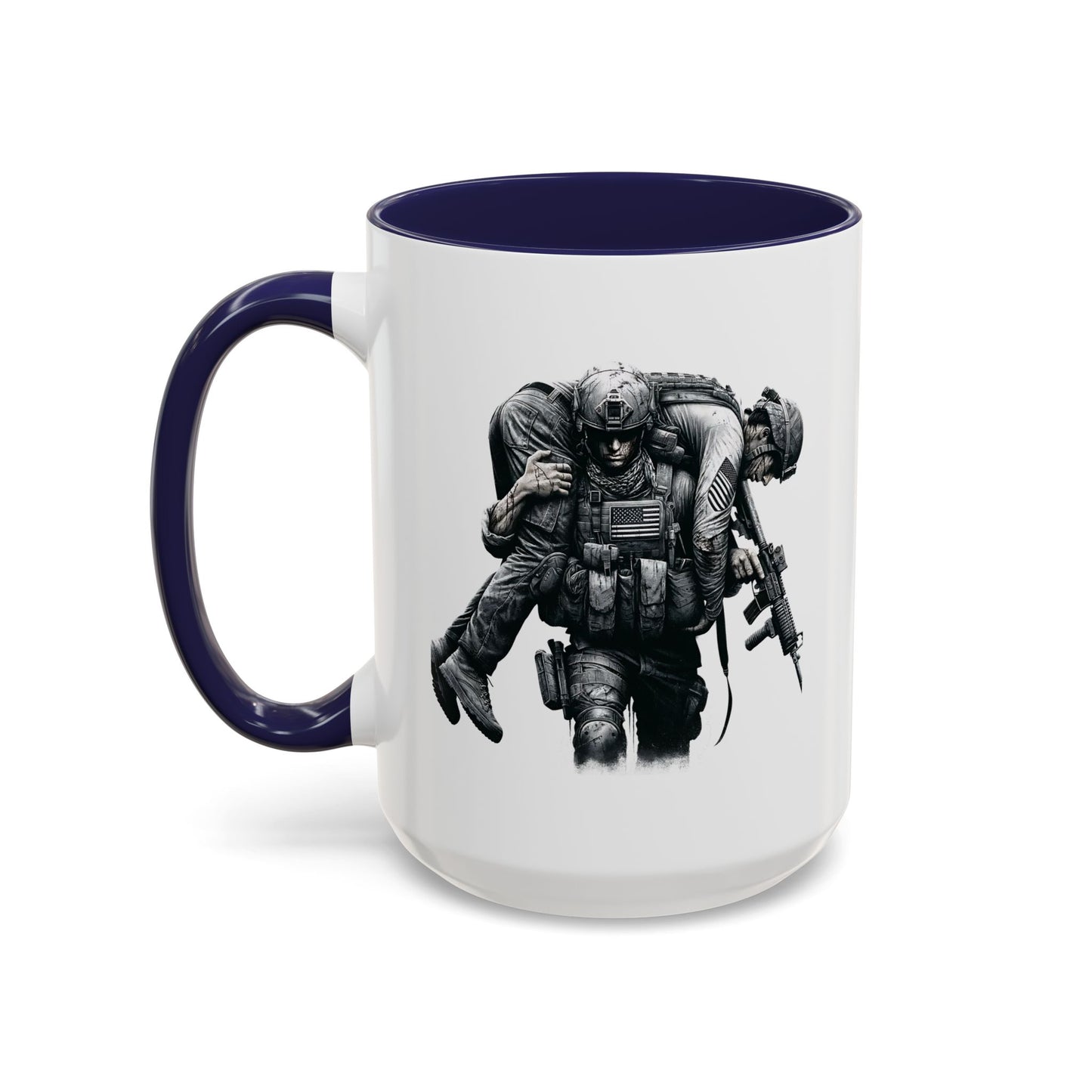 4th of July Mug - American Combat Soldiers