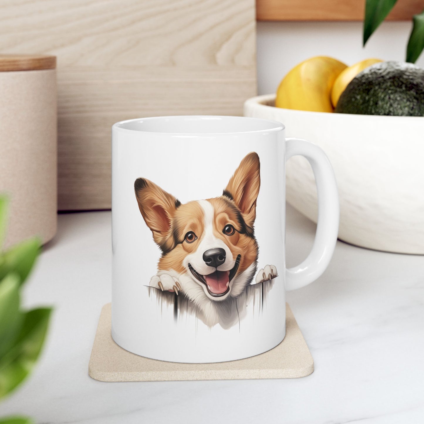 Animal ug - Peeking Pembroke Welsh Corgi