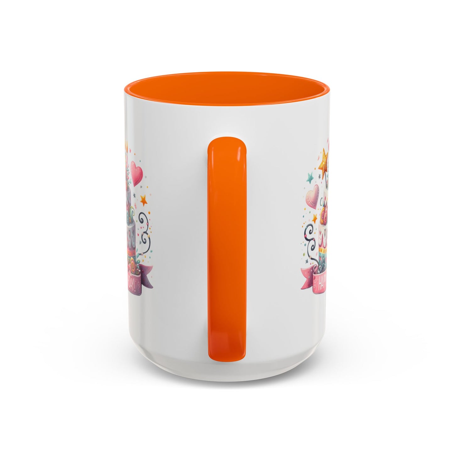 Birthday Mug - Happy Birthday Two Tiered Cake