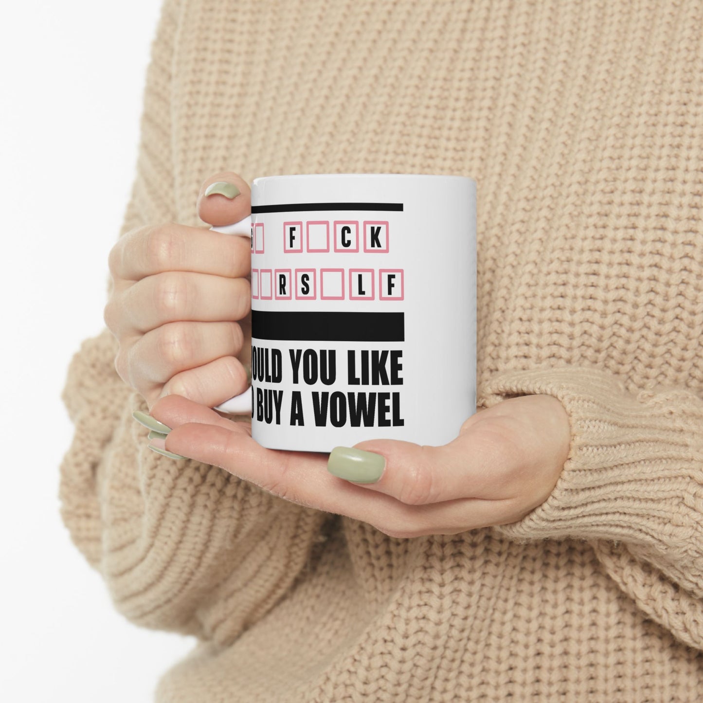 Adult Mug - Would You Like To Buy A Vowel