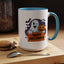 Halloween Mug - Winking Ghost With Pumpkin