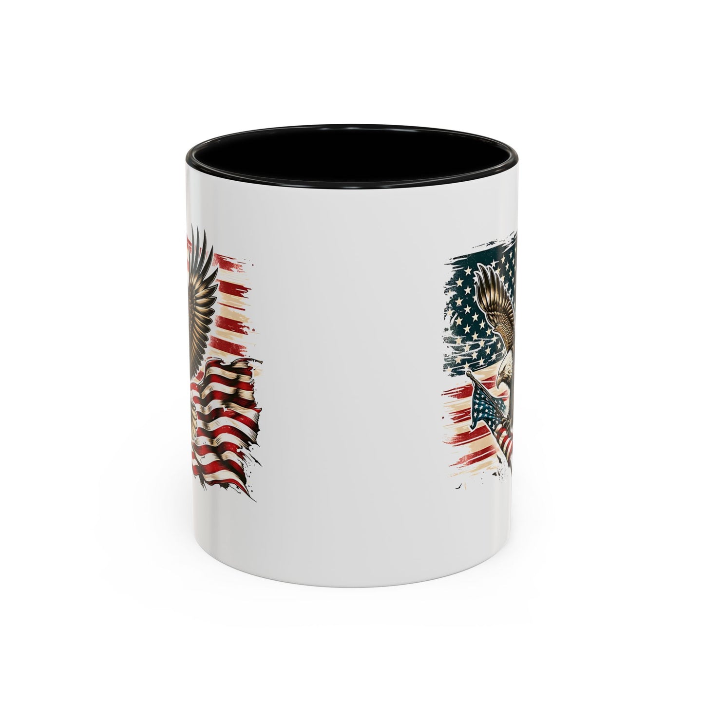 4th of July Mug - American Bald Eagle Flag 9