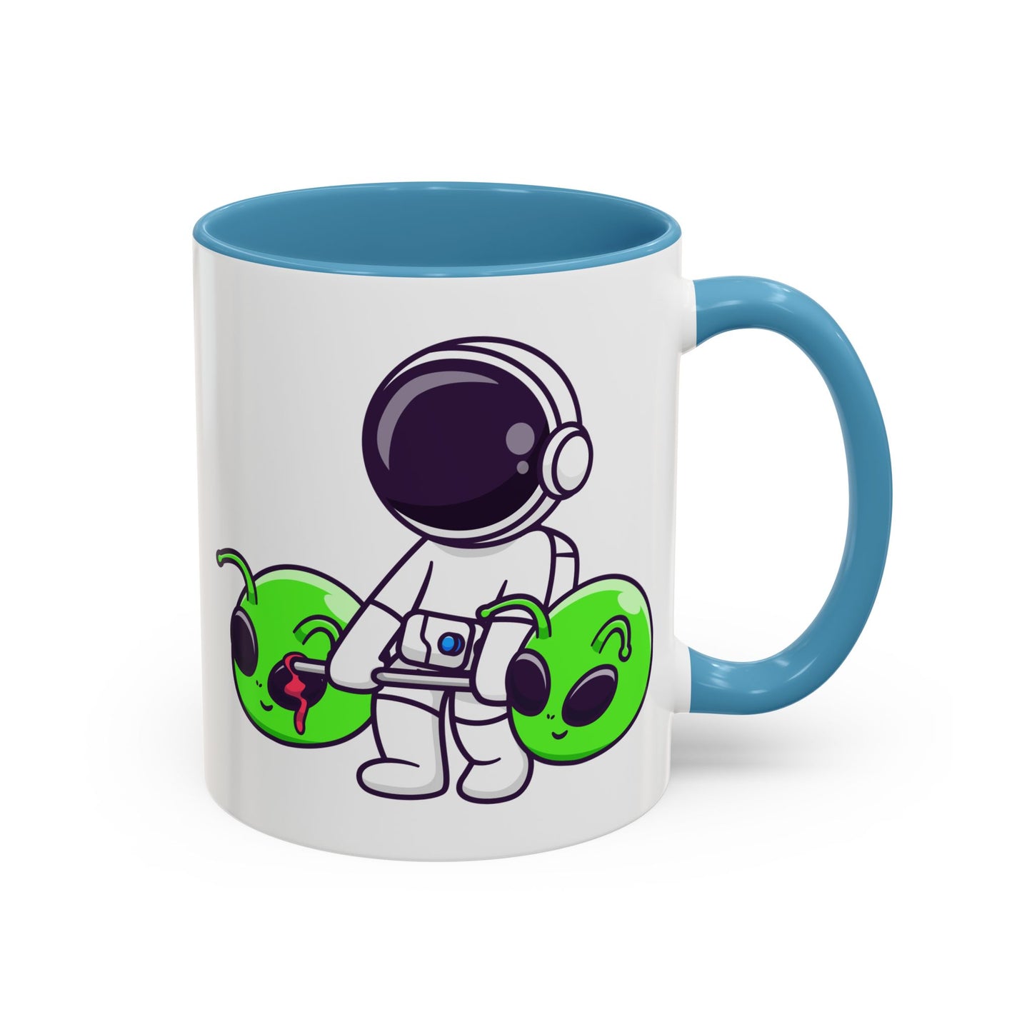 Alien Mug - Astronaut Lifting