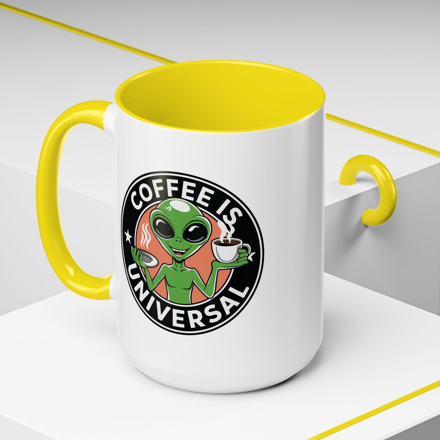 Alien Mug - Coffee Is Universal