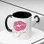 Valentine's Day Mug - Love You Lips Kiss
