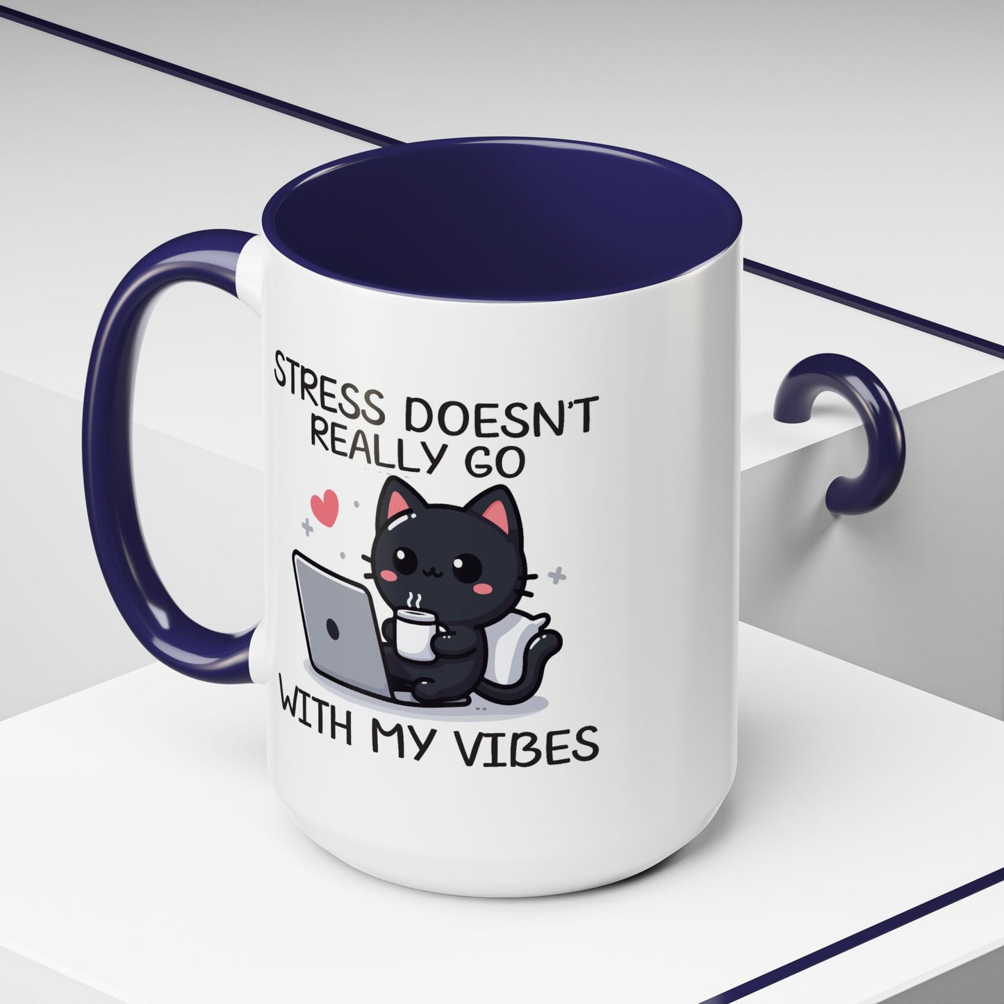 Animal Mug - Stress Doesn't Really Go
