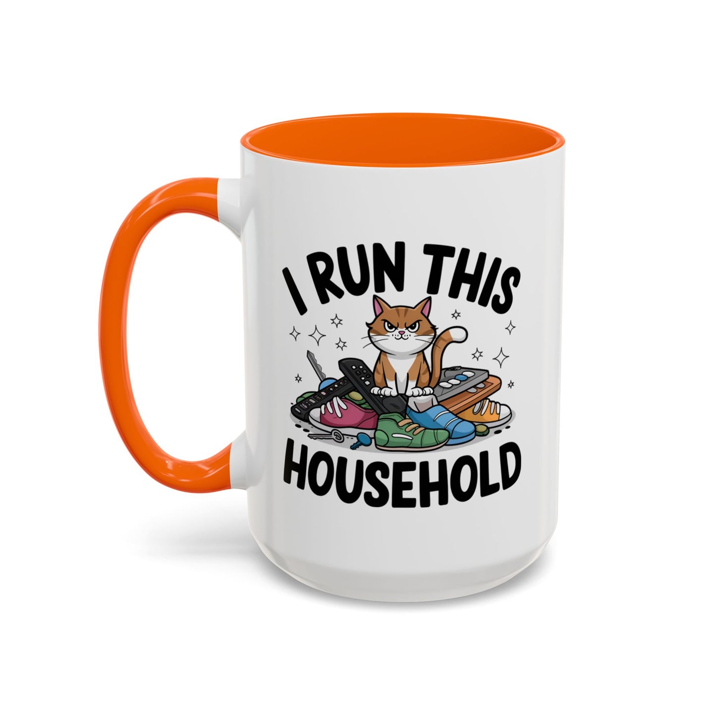 Animal Mug - I Run This Household