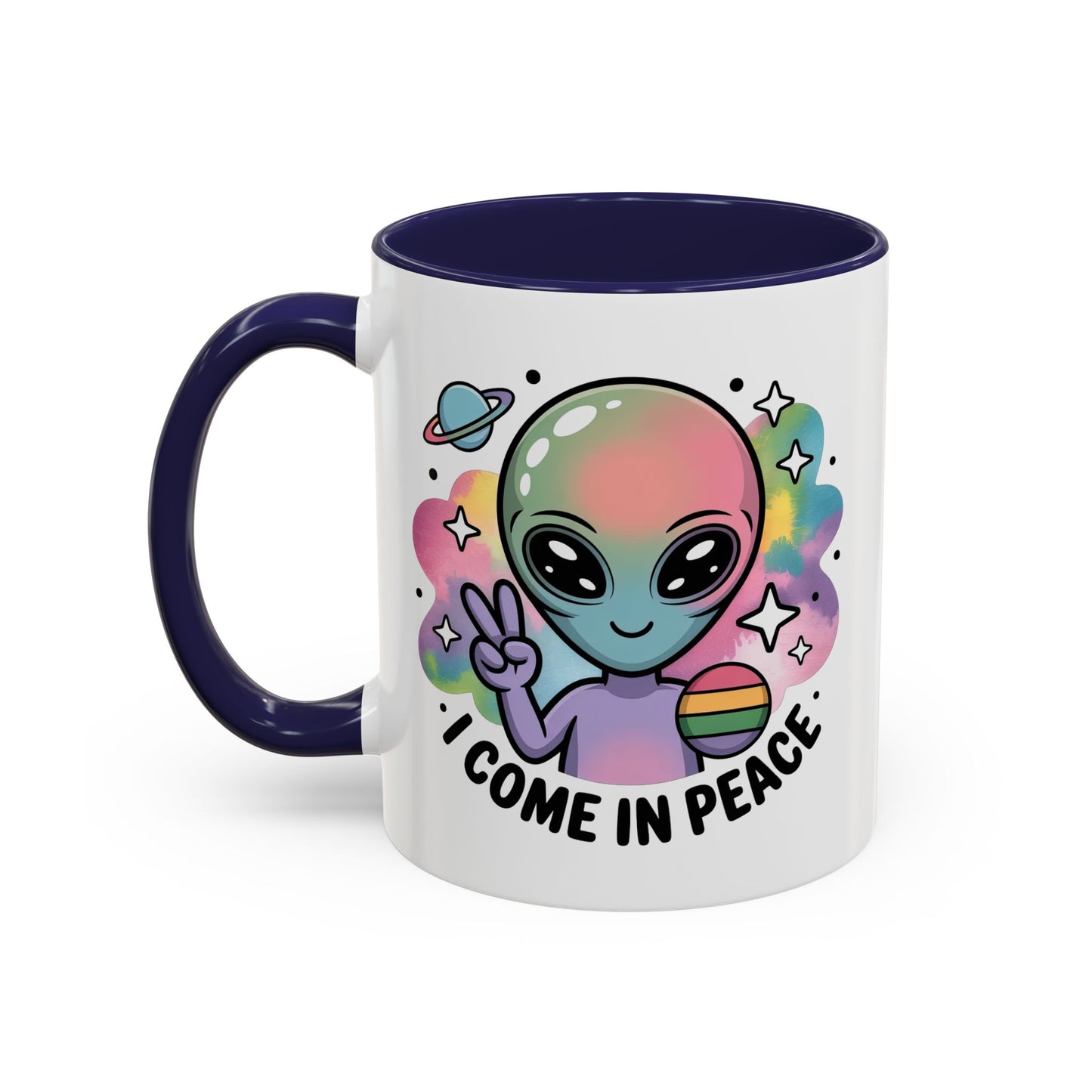 Alien Mug - I Come In Peace