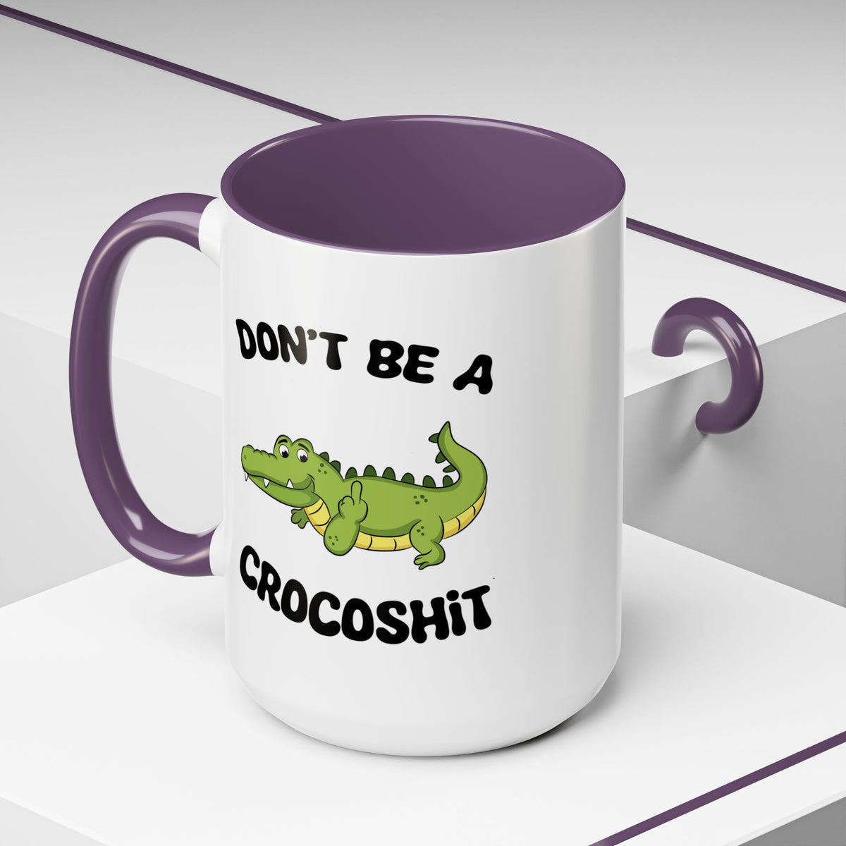 Adult Mug - Don't Be A Crocoshit