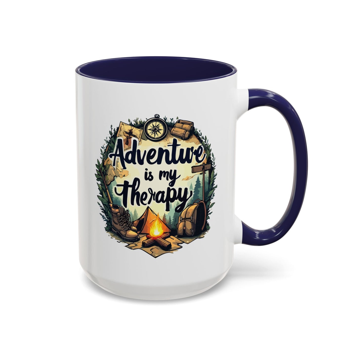 Adventure Mug - Adventure Is My Therapy