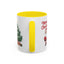 Christmas Mug - Merry Christmas Red Text Santa Tree Presents