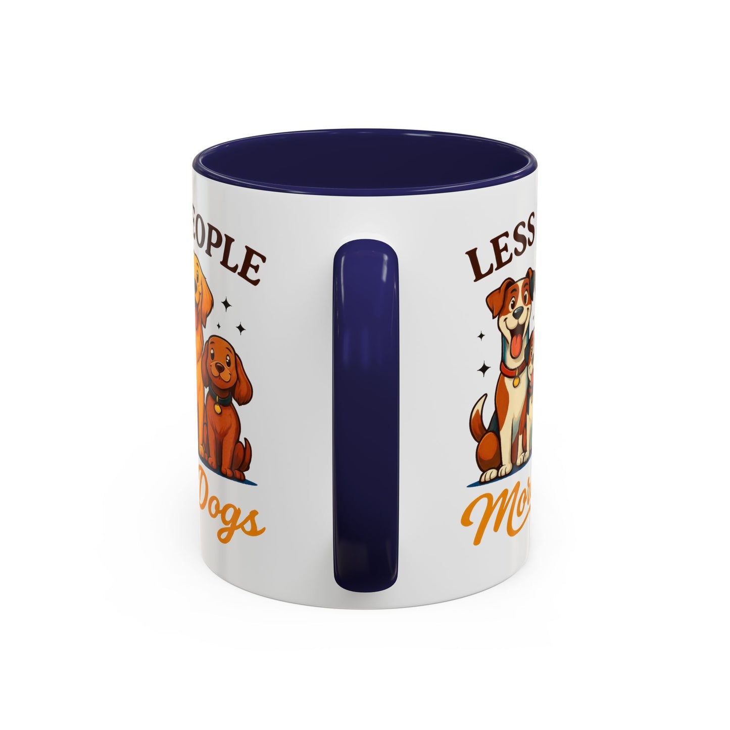 Animal Mug - Less People More Dogs
