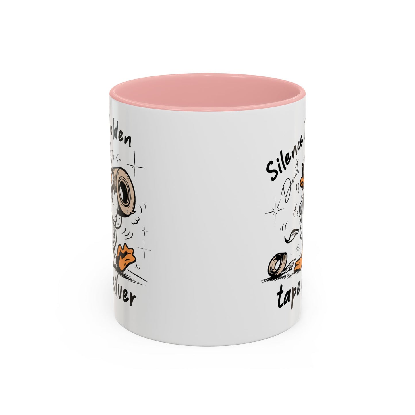 Humor Mug - Silence is Golden Duct Tape is Silver