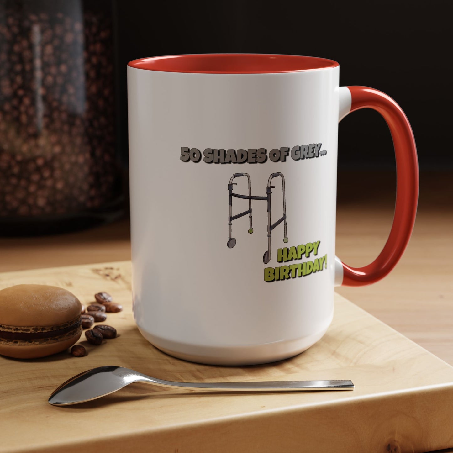 Birthday Mug - 50 Shades of Grey
