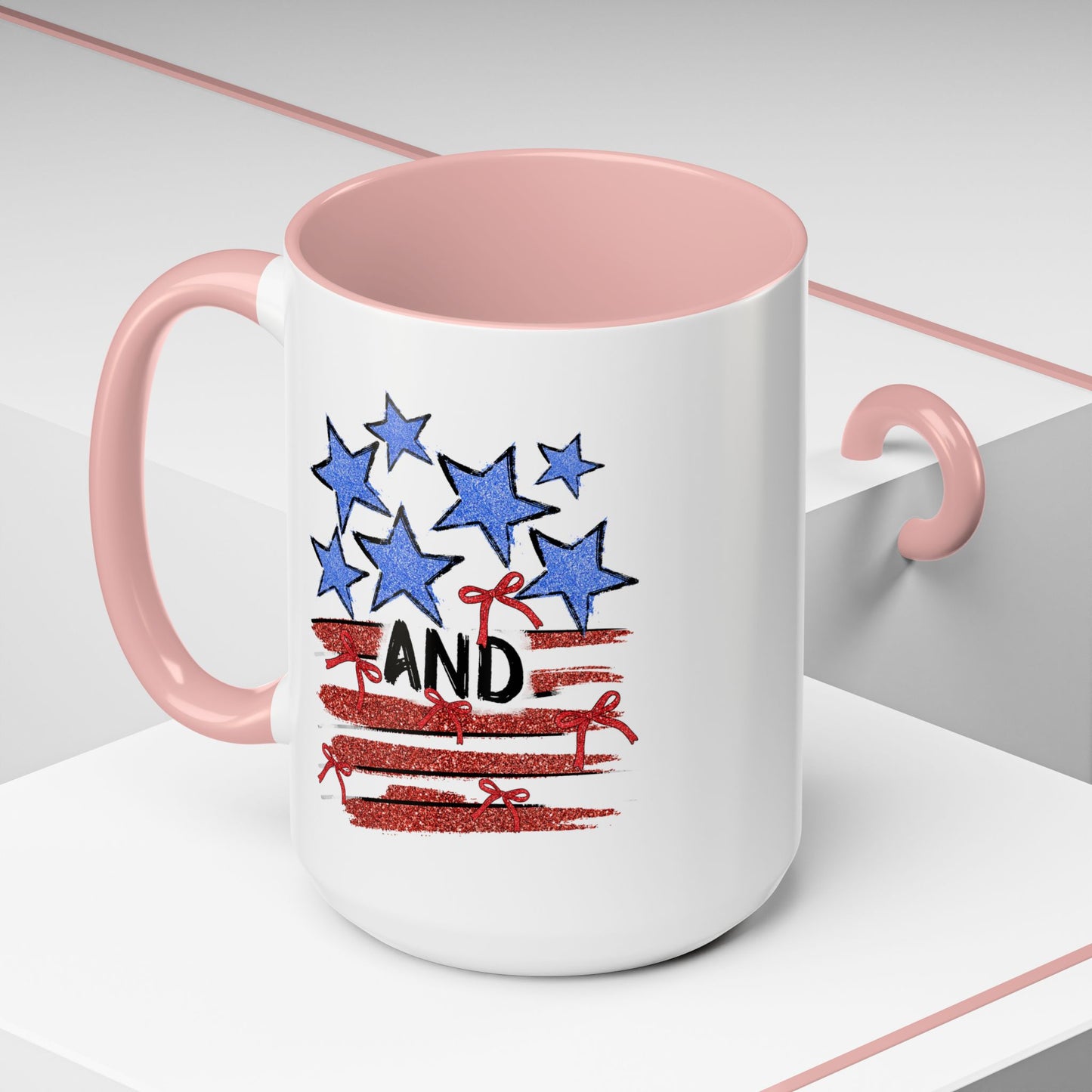 4th of July Mug - Stars & Stripes America