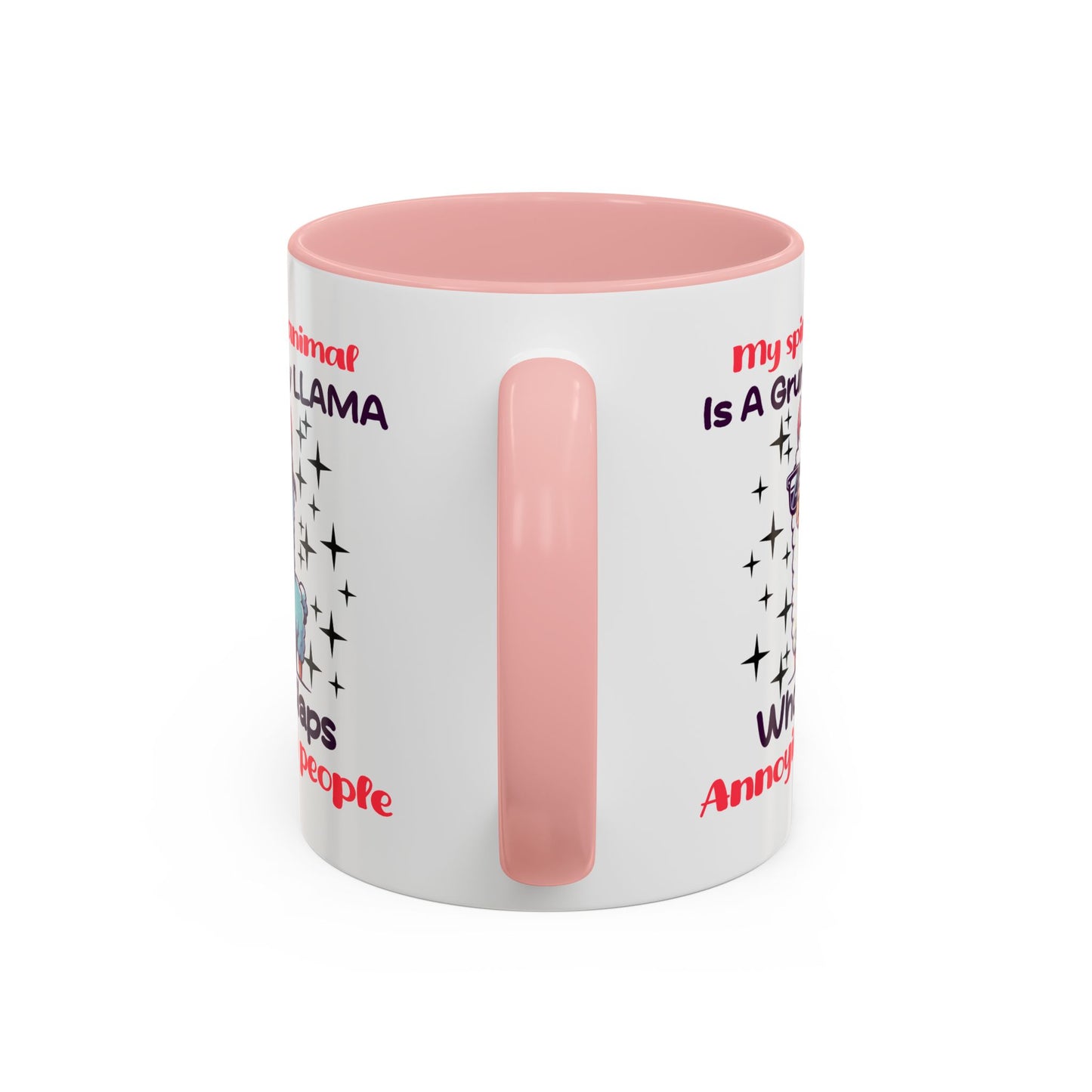 Humor Mug - My Spirit Animal is a Grumpy Llama
