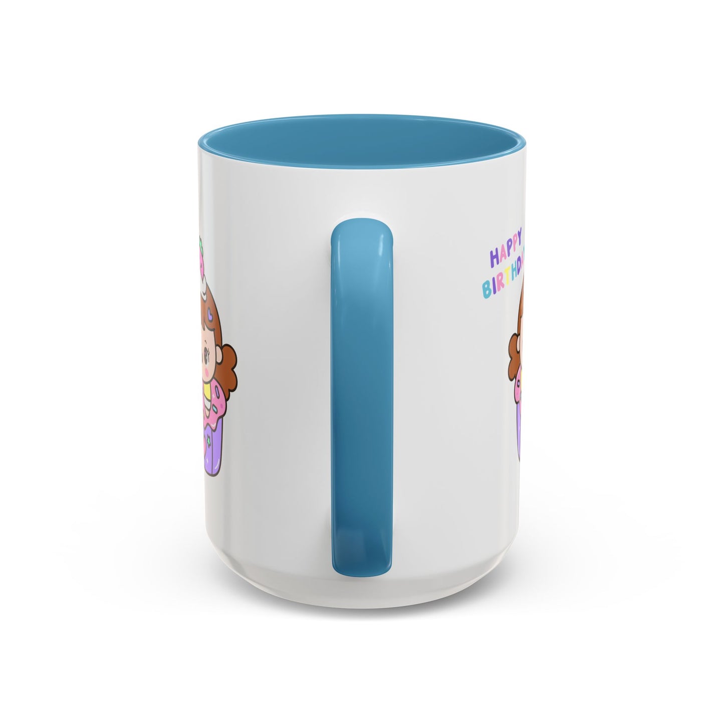 Birthday Mug - Cute Girl Cupcake