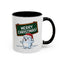 Christmas Mug - Merry Christmas White Text Seal Pup