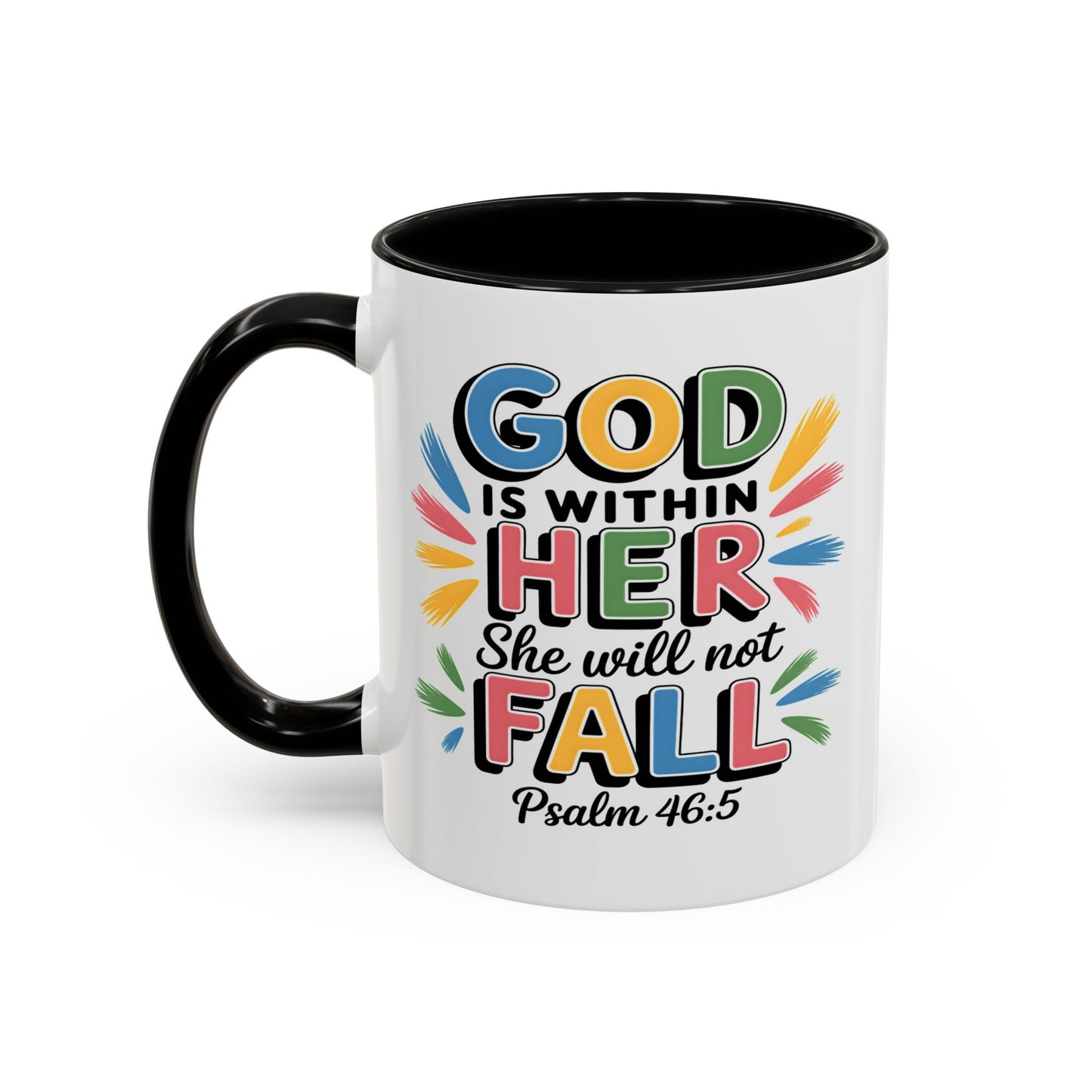 Religious Mug - God Is With Her