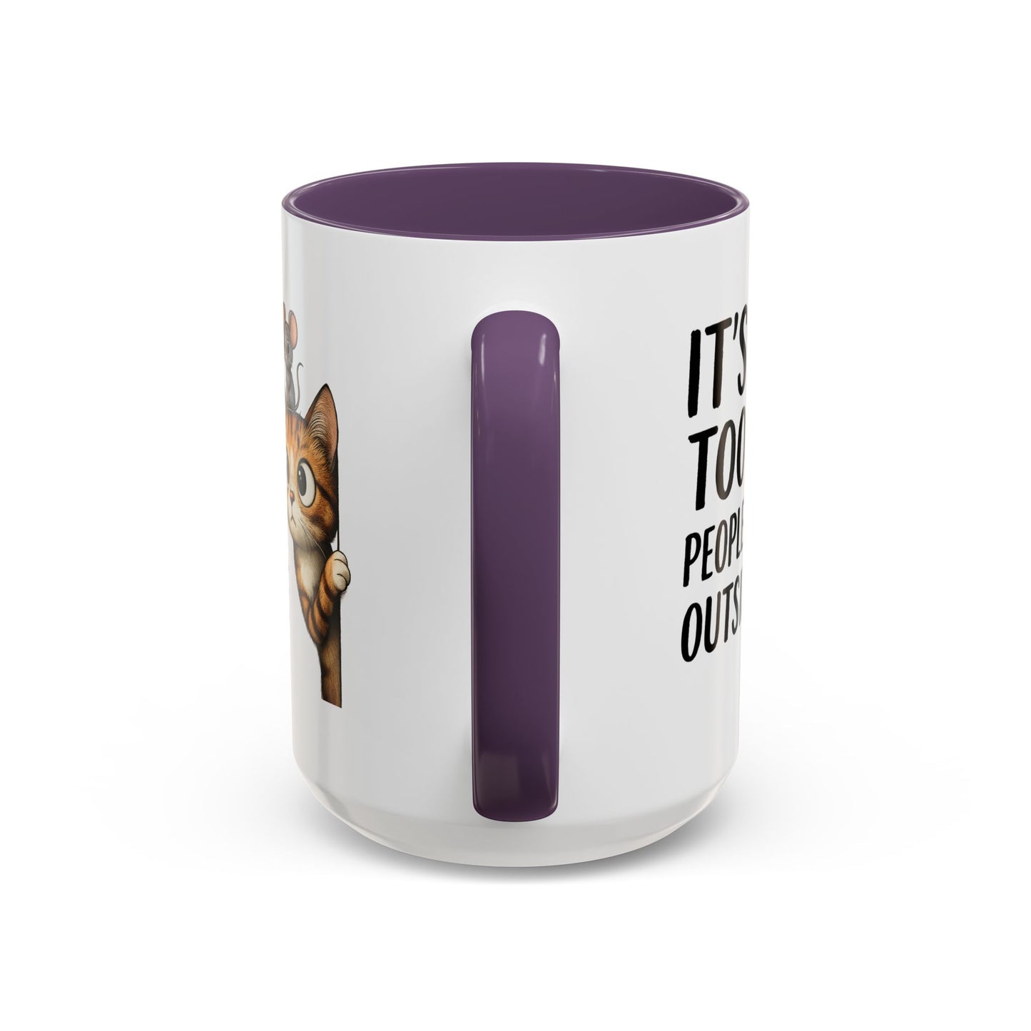 Animal Mug - It's Too Peopley Outside