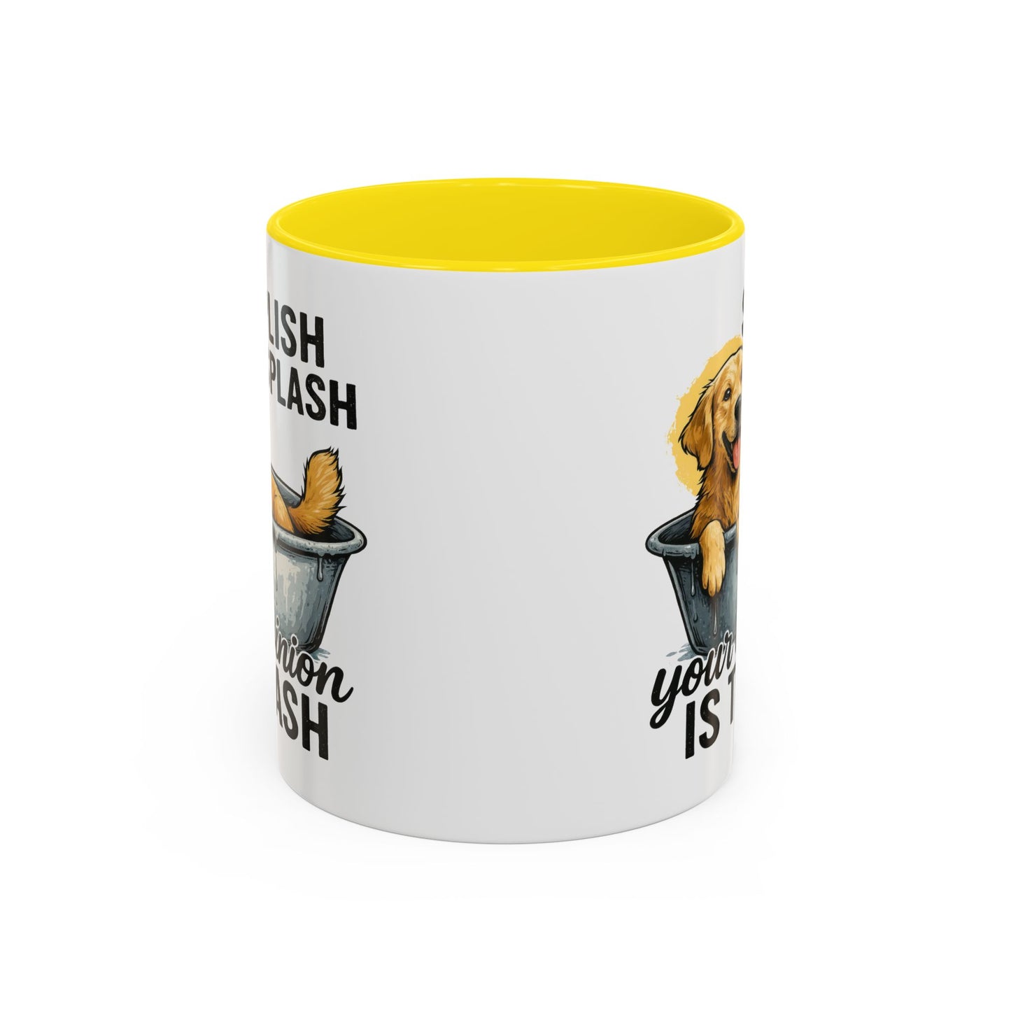Animal Mug - Splish Splash Your Opinion Is Trash