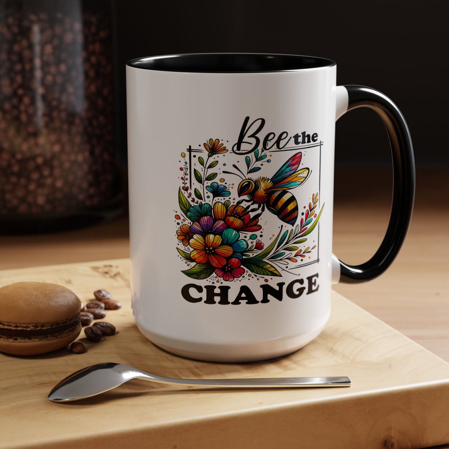Motivation Mug - Bee The Change