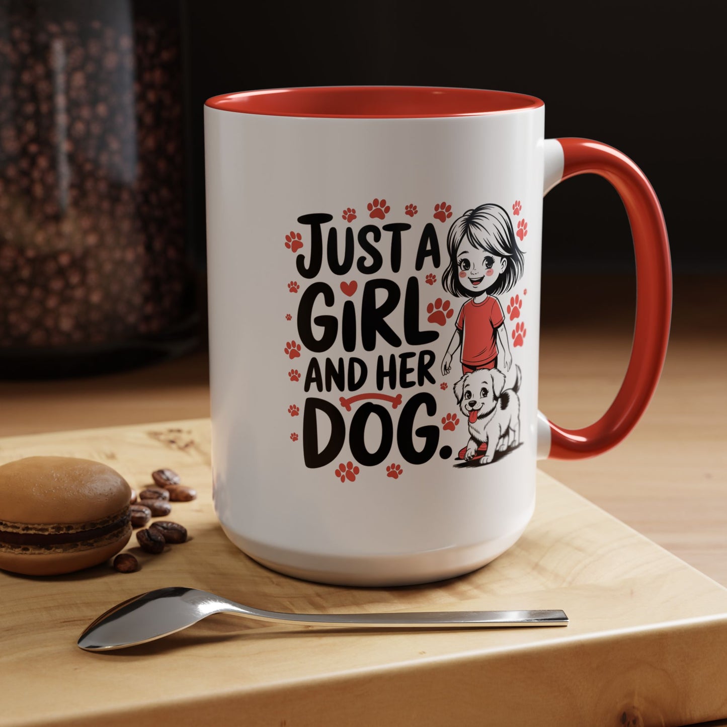 Animal Mug - Just a Girl and Her Dog