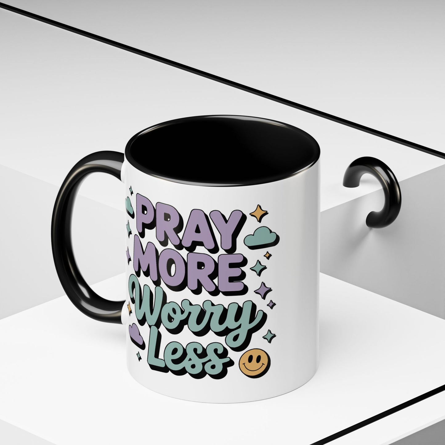 Motivation Mug - Pray More Worry Less