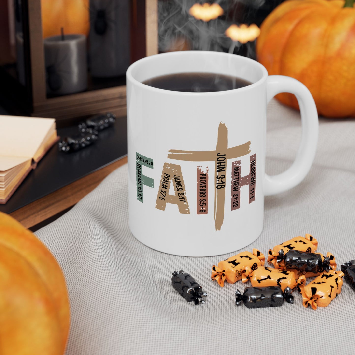 Religious Mug - Faith Cross